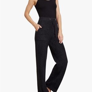 Barefoot Dreams Black Wide Leg Jumpsuit